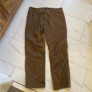 Kuhl 36x30 Pants Olive Brown EUC